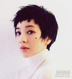 明星刘海短发,刘海短发型引领潮流新风尚