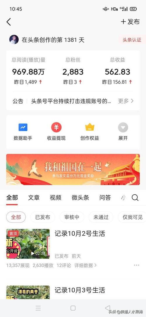 怎样可以有头条的收益,轻松实现内容变现的五大策略